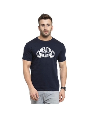 Coding Mode On Unisex Biowash Tshirt - Navy Blue